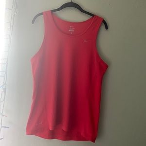 Red Nike Top